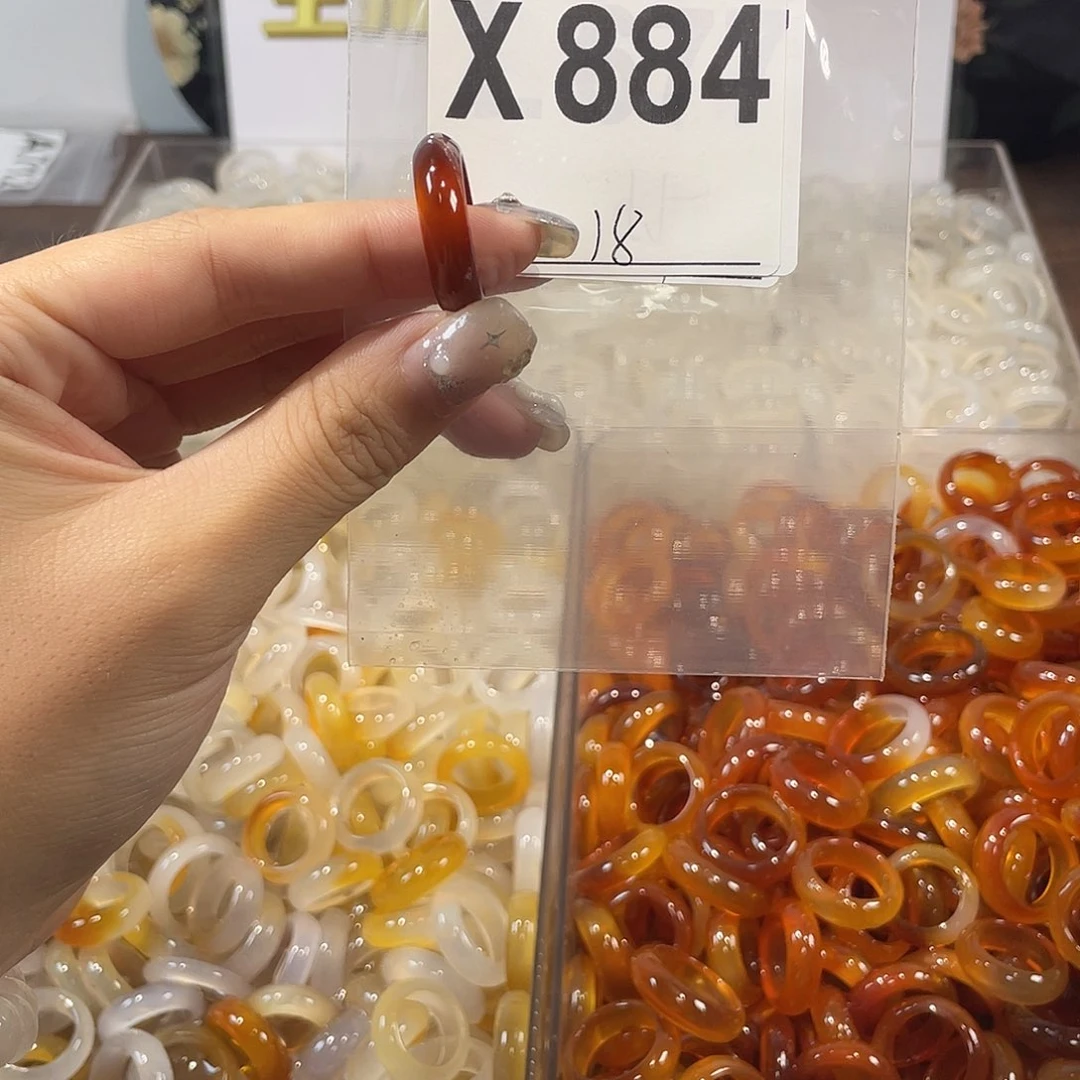 未镶嵌戒指玛瑙/玉髓884