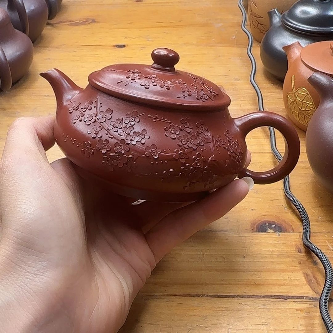 紫砂茶壶民间手艺人全手工制作