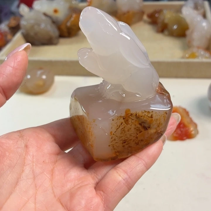 未镶嵌吊坠(不含链)玛瑙/玉髓