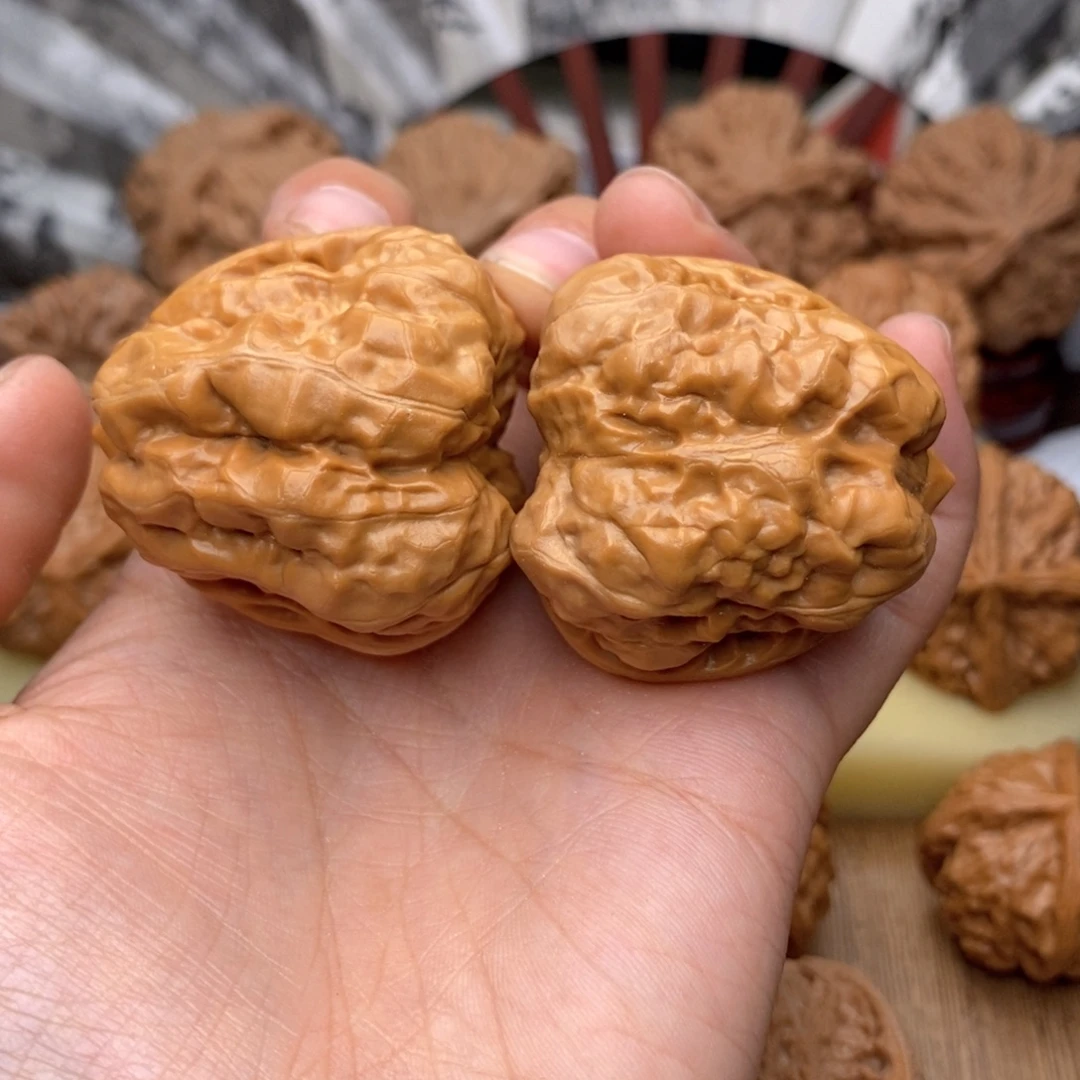 把件文玩核桃096号39-43/38暴力三角蛙