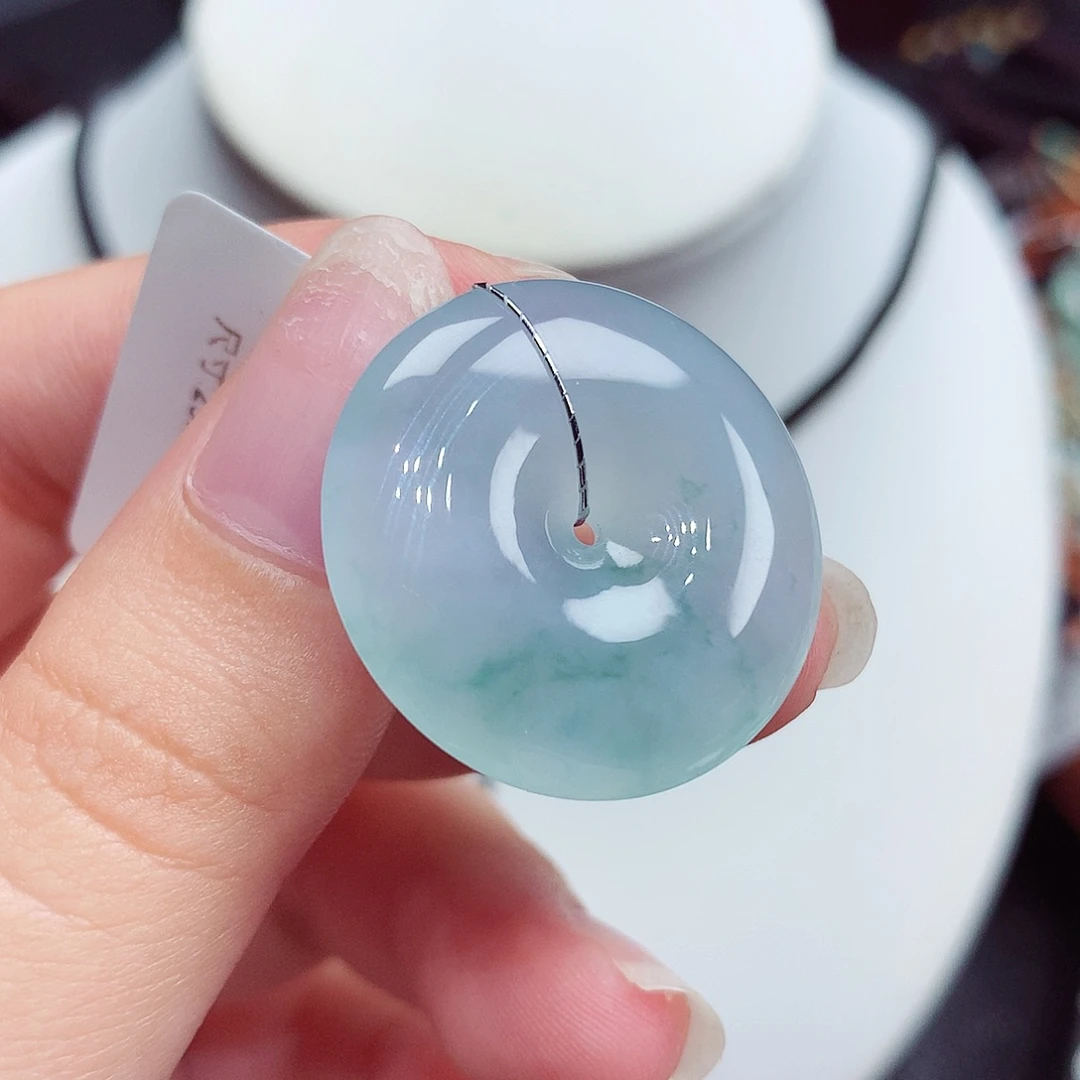 翡翠未镶嵌颈饰翡翠20，25.5/6