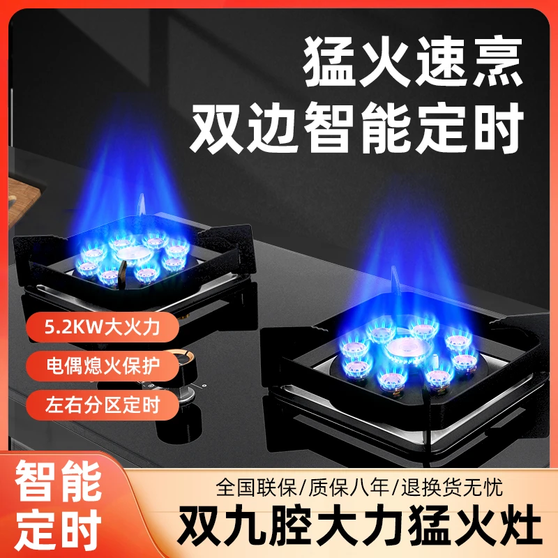 臻品好太太液化气天然气猛火灶家电台式两用双灶猛火灶燃气灶具
