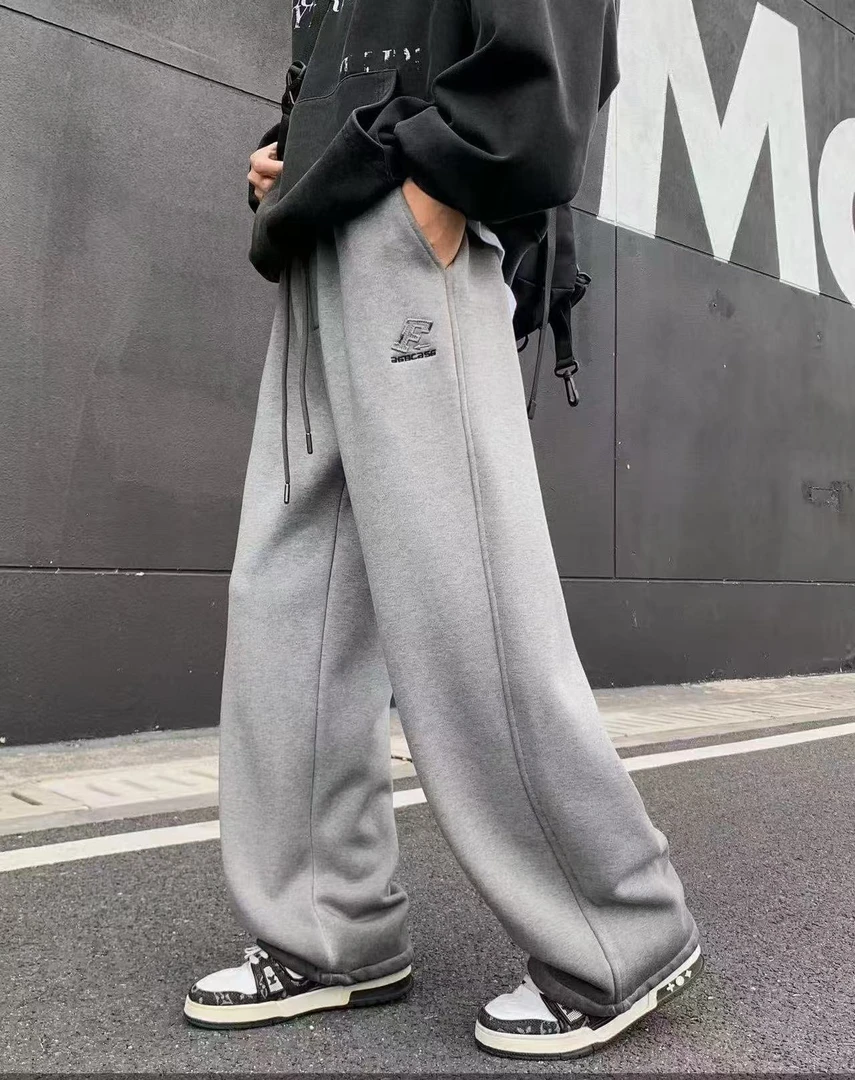 25638喜家冬季新款加绒运动裤