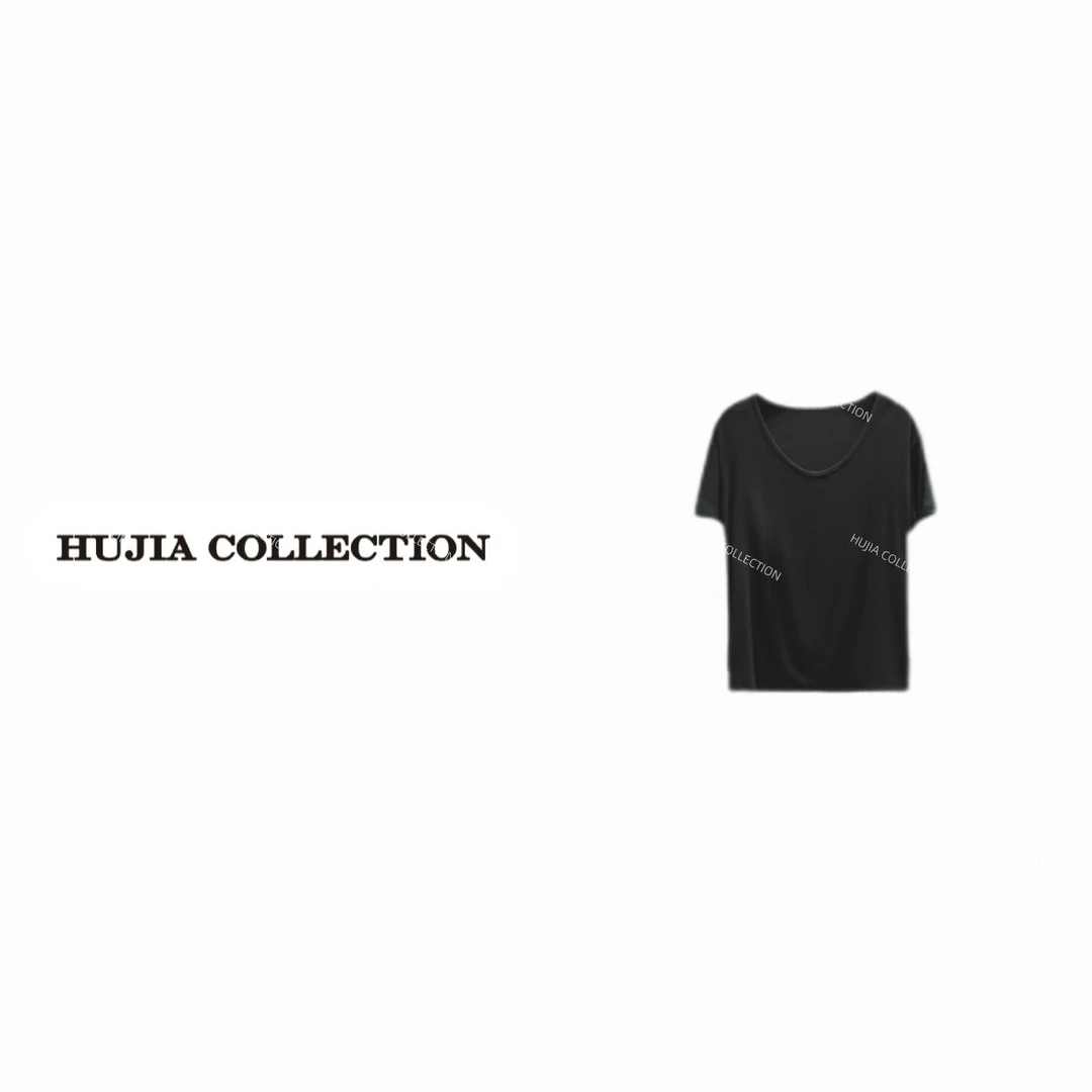 HUJIA 胡嘉丨“素”春季设计师小众T恤SA01008