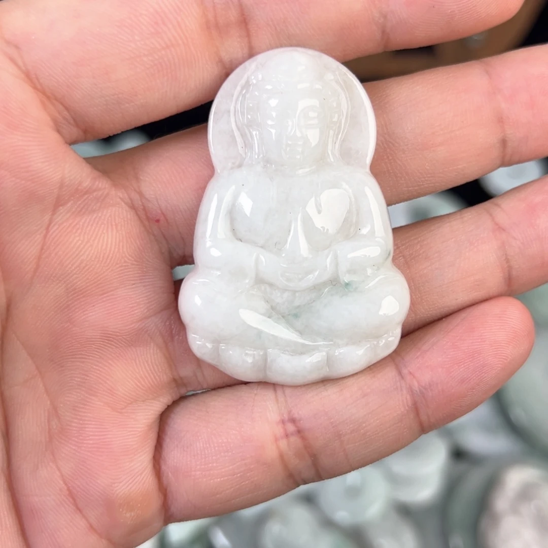 翡翠未镶嵌颈饰多样性发其一 天然A货翡翠0095