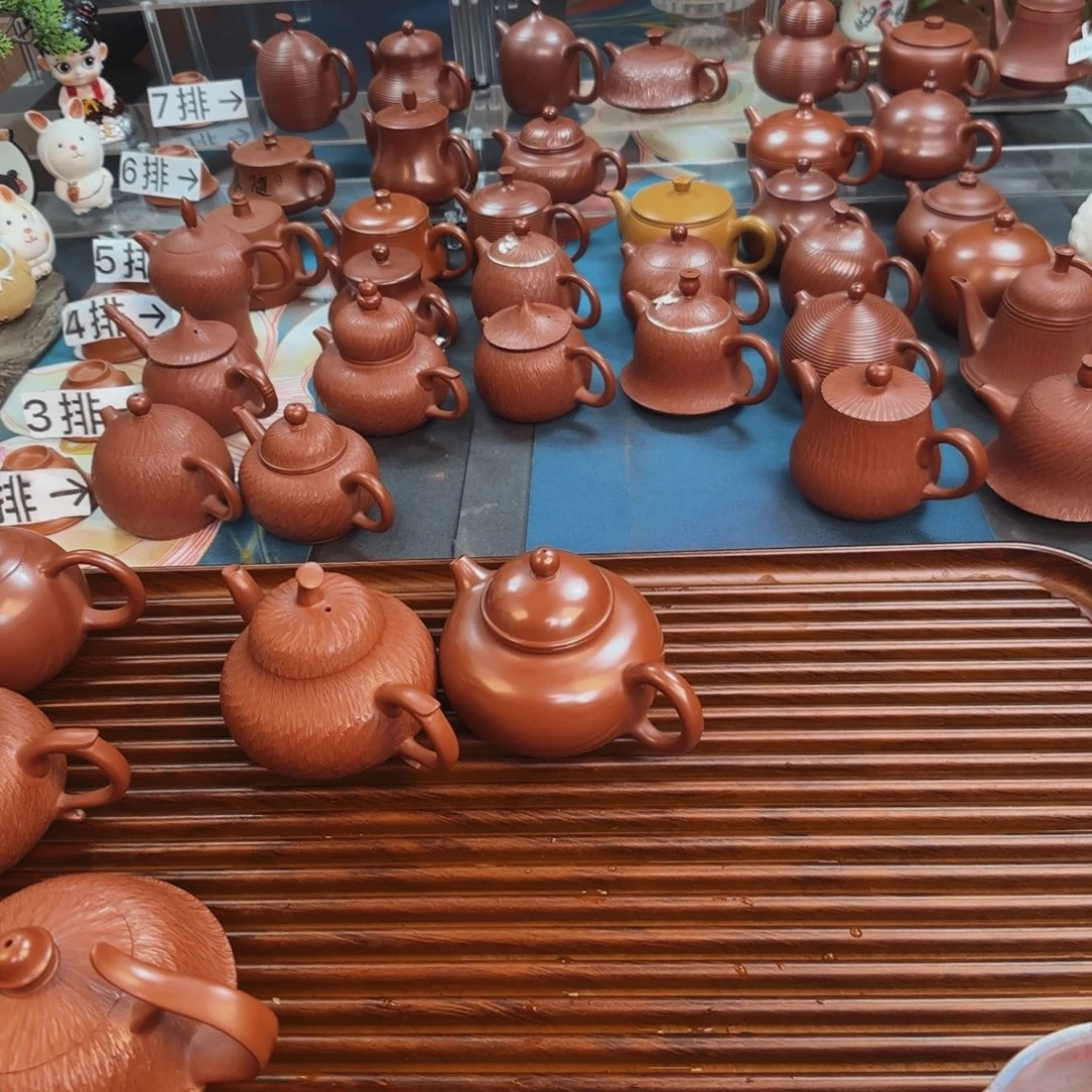 商***商茶壶朱泥朱泥茶壶2把
