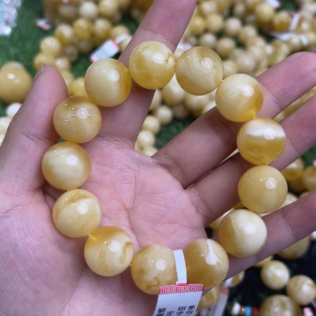 裸石琥珀未镶嵌尺寸16