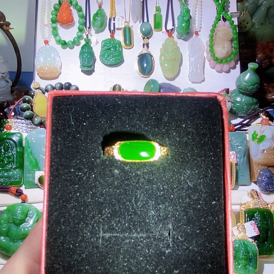 和田玉银S925镶嵌颈饰