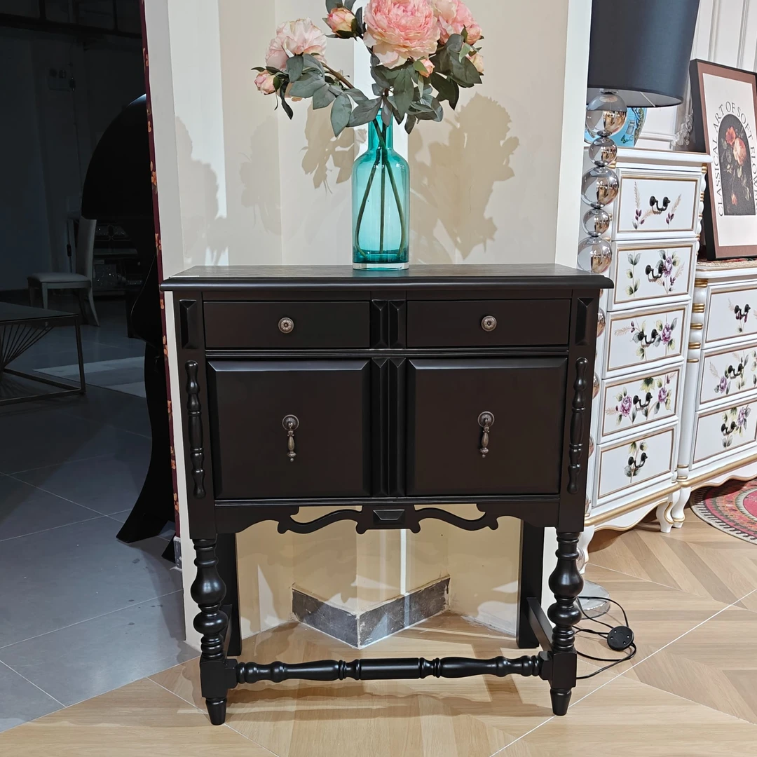 85*40*90美式复古乡村四斗柜