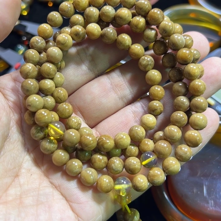 未镶嵌颈饰琥珀琥珀手串25克