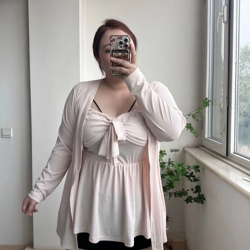 【纯欲套装】大码显瘦套装