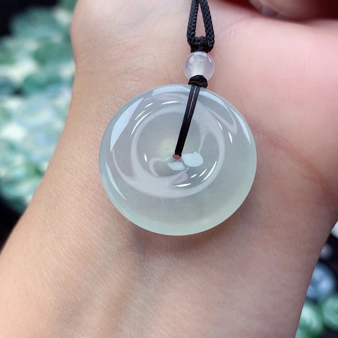 颈饰未镶嵌翡翠编号3尺寸24.9-5.9