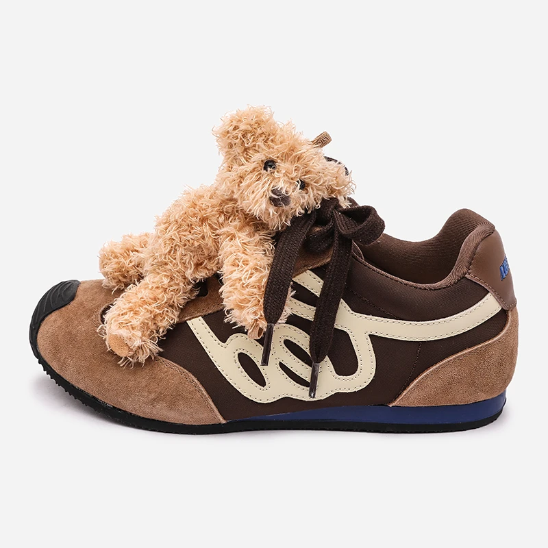 NOISY TEDDY增高1.5+2.5cm女款德训鞋时尚百搭轻便舒适NT75073022