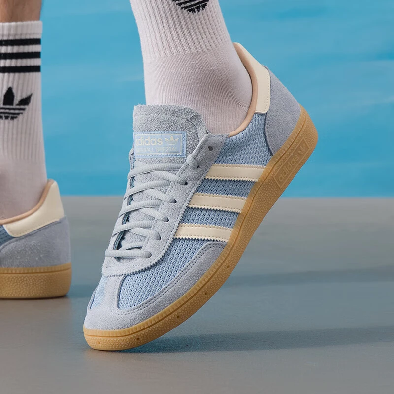 阿迪达斯Adidas男女鞋三叶草HANDBALL休闲德训鞋板鞋T头鞋JS3866