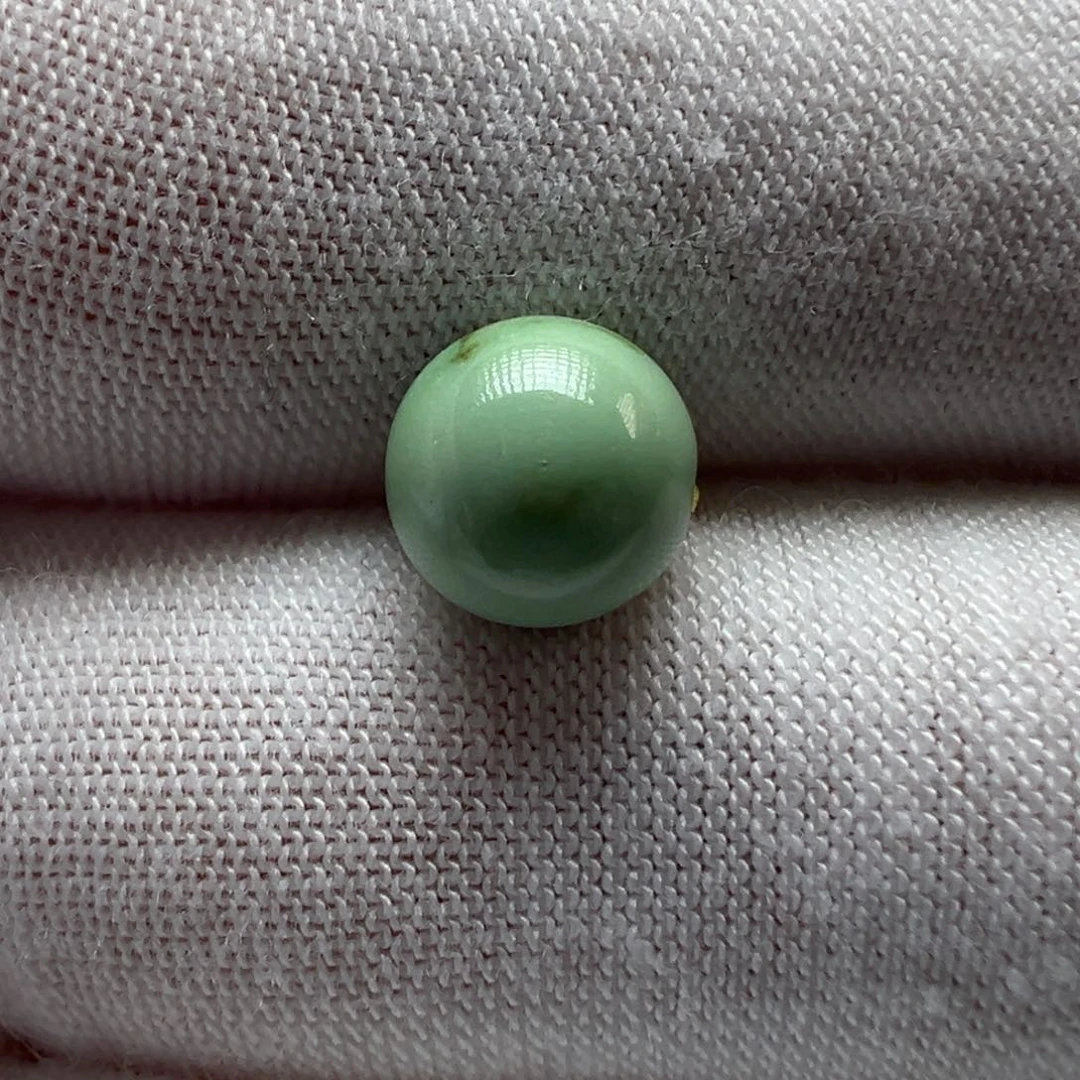 绿松石未镶嵌配饰圆珠8mm