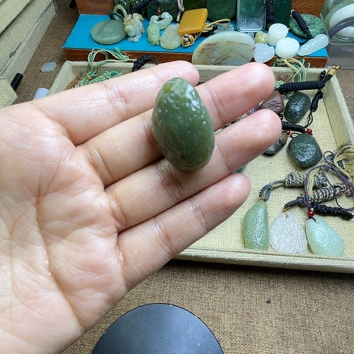 和田玉（糖玉）颈饰未镶嵌诺*2