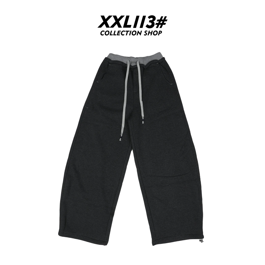 113* CENTRALIZED SHOP抽绳潮流百搭美式加绒休闲裤X5F10K7345