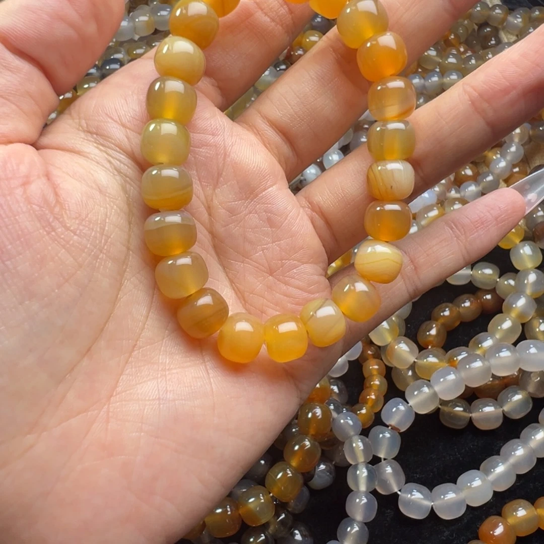 ①***④未镶嵌手串玛瑙/玉髓