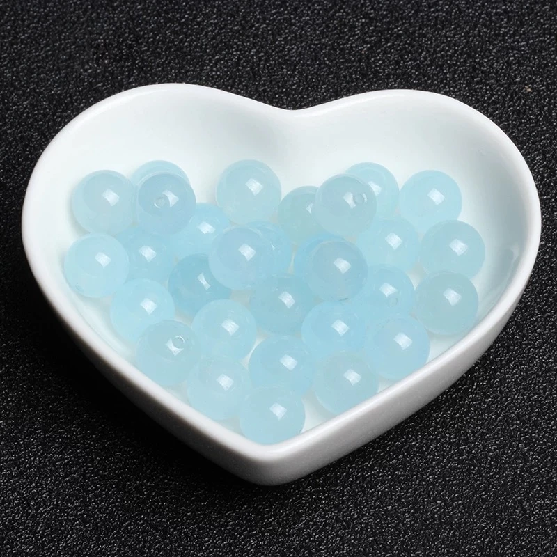 散珠w791冰川蓝8mm*40颗