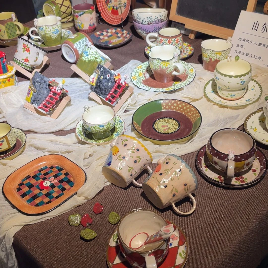 瓷片景德镇手工陶瓷杯