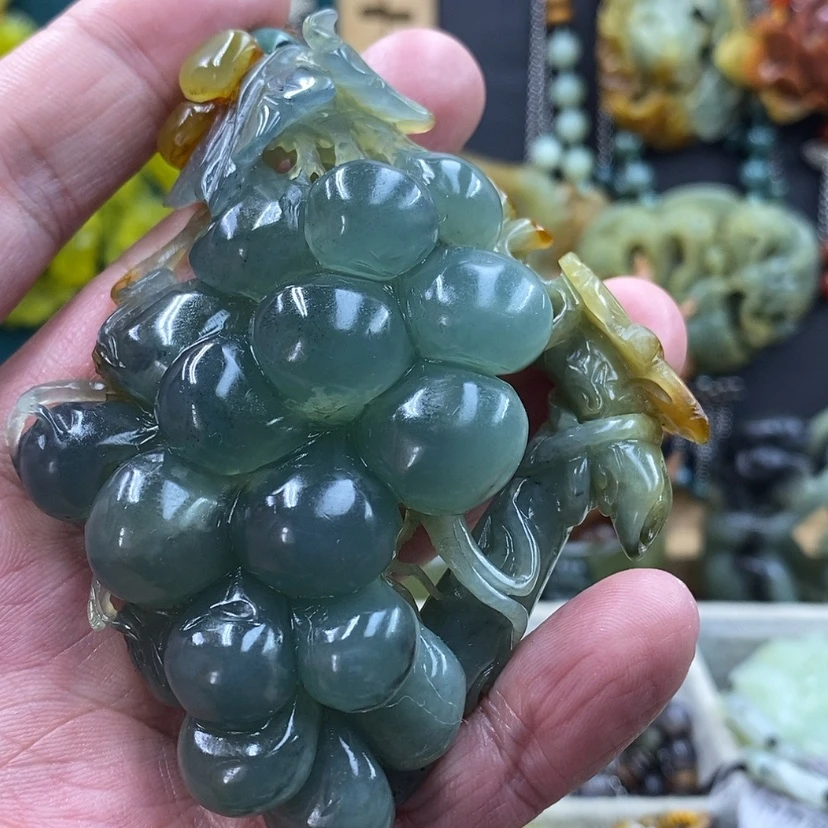 【闪购商品】未镶嵌岫玉吊坠迟*