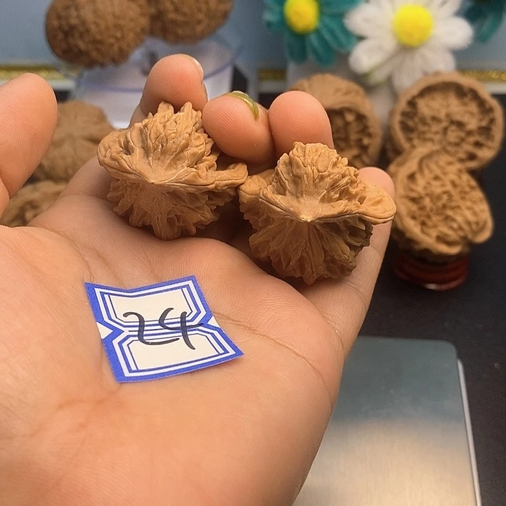 把件文玩核桃小鸟