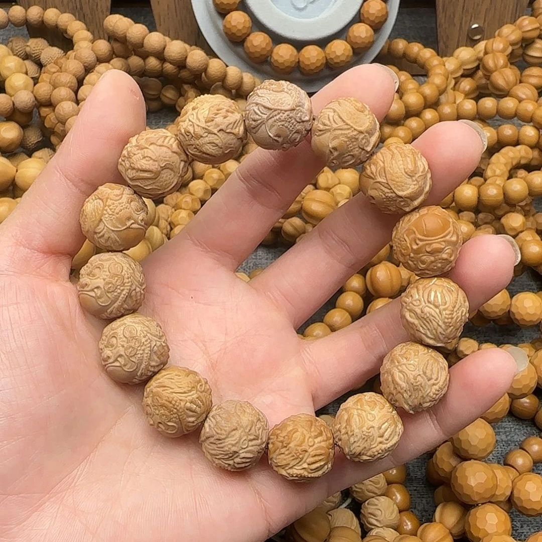 猴头核桃手串微瑕貔恘