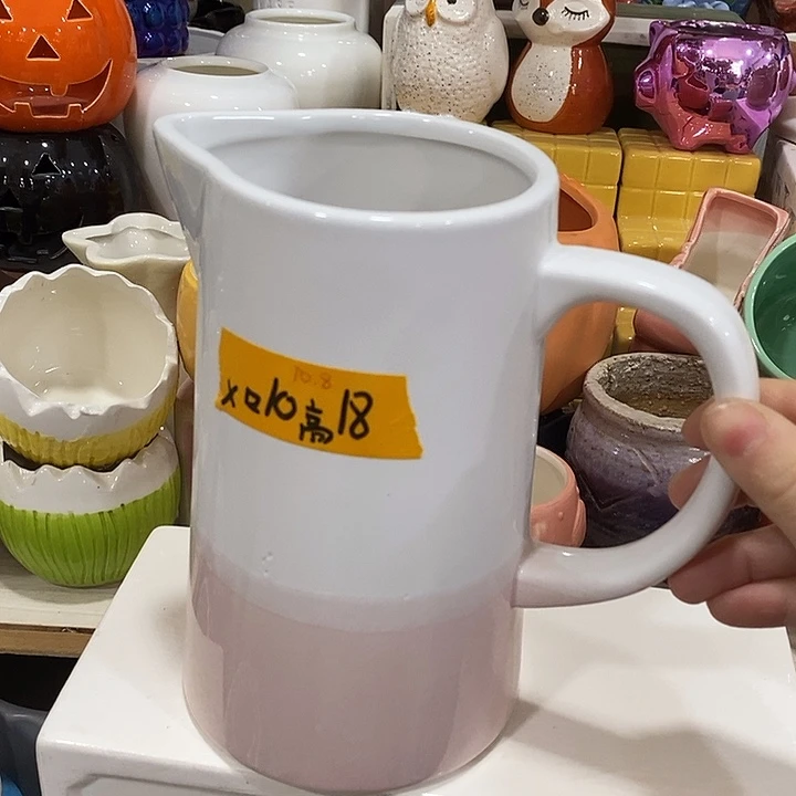 陶盆有孔 瑕疵针孔漏釉介意勿拍外口 10外高18