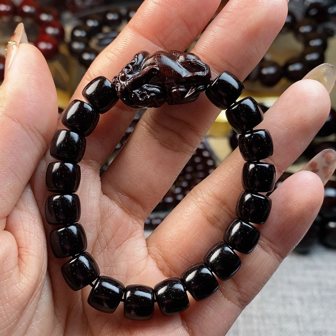 檀香紫檀（小叶紫檀）8*9直切爆星