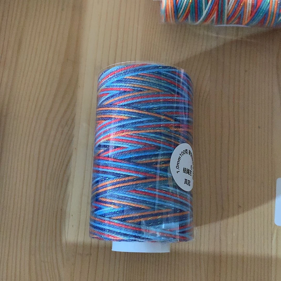 棉手搓棉凤冠2卷100克