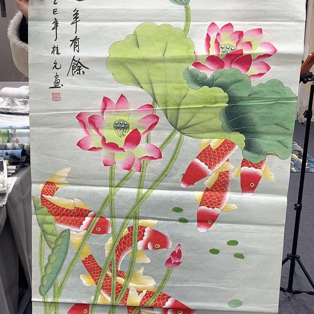 国画国画手绘作品
