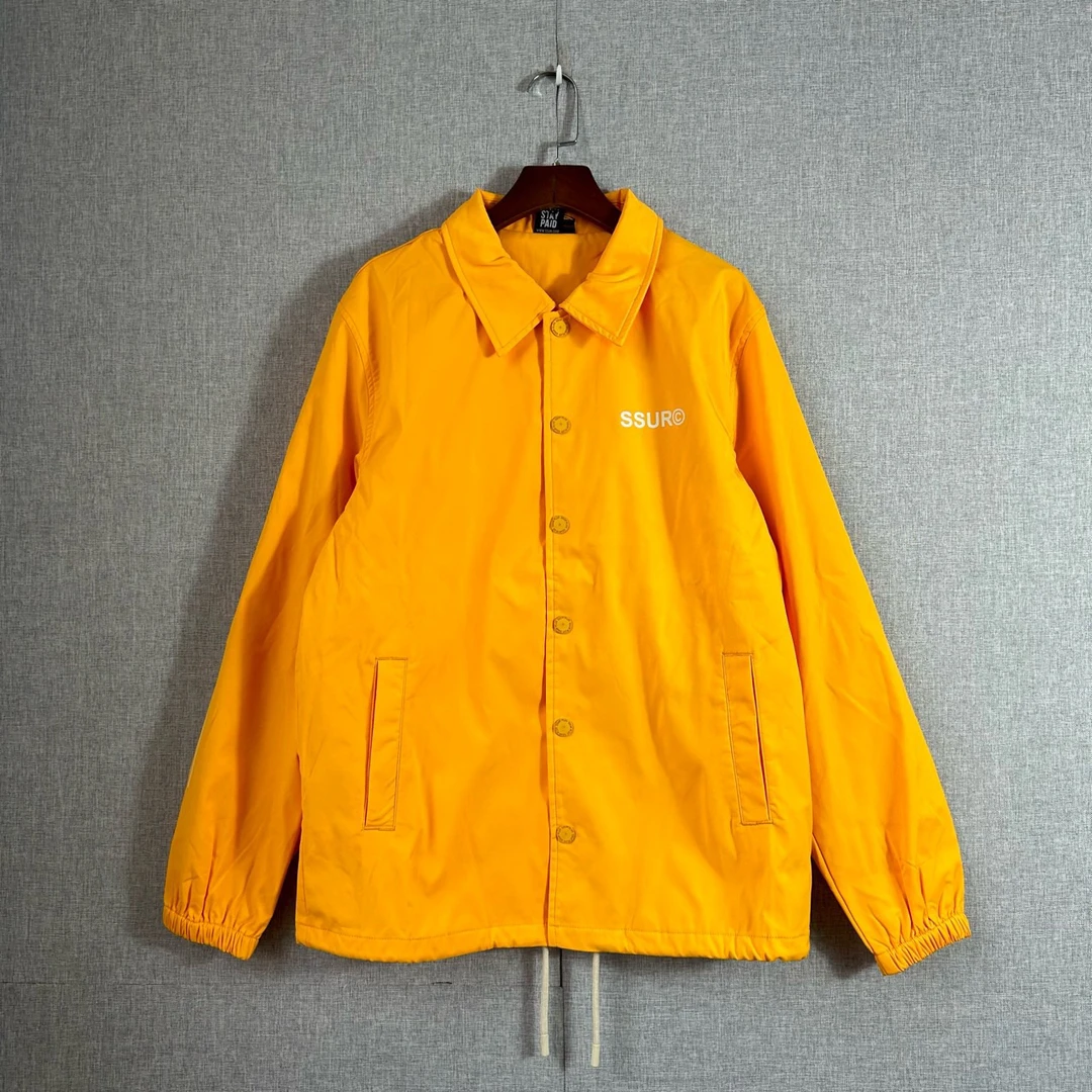 S码 SSUR 背面图案印花 夹克外套 CJ0302 ye