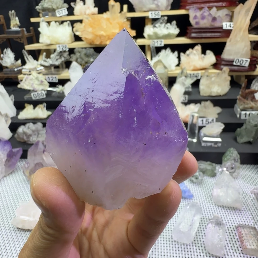 花***_石材天然水晶摆件