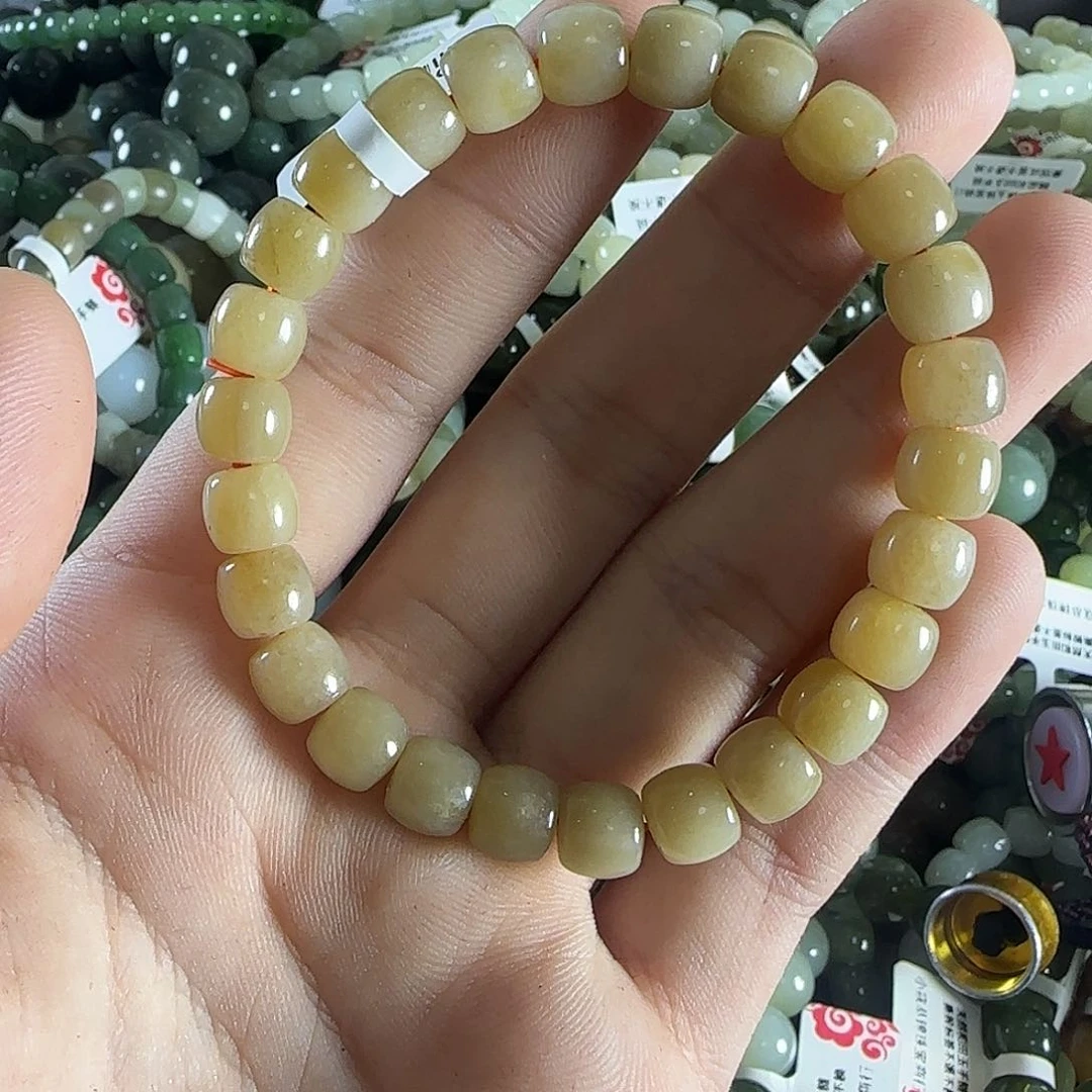 和田玉手链未镶嵌158