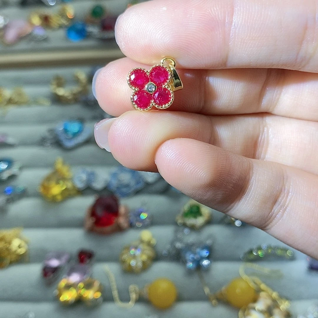 【闪购商品】银S925镶嵌戒指水晶