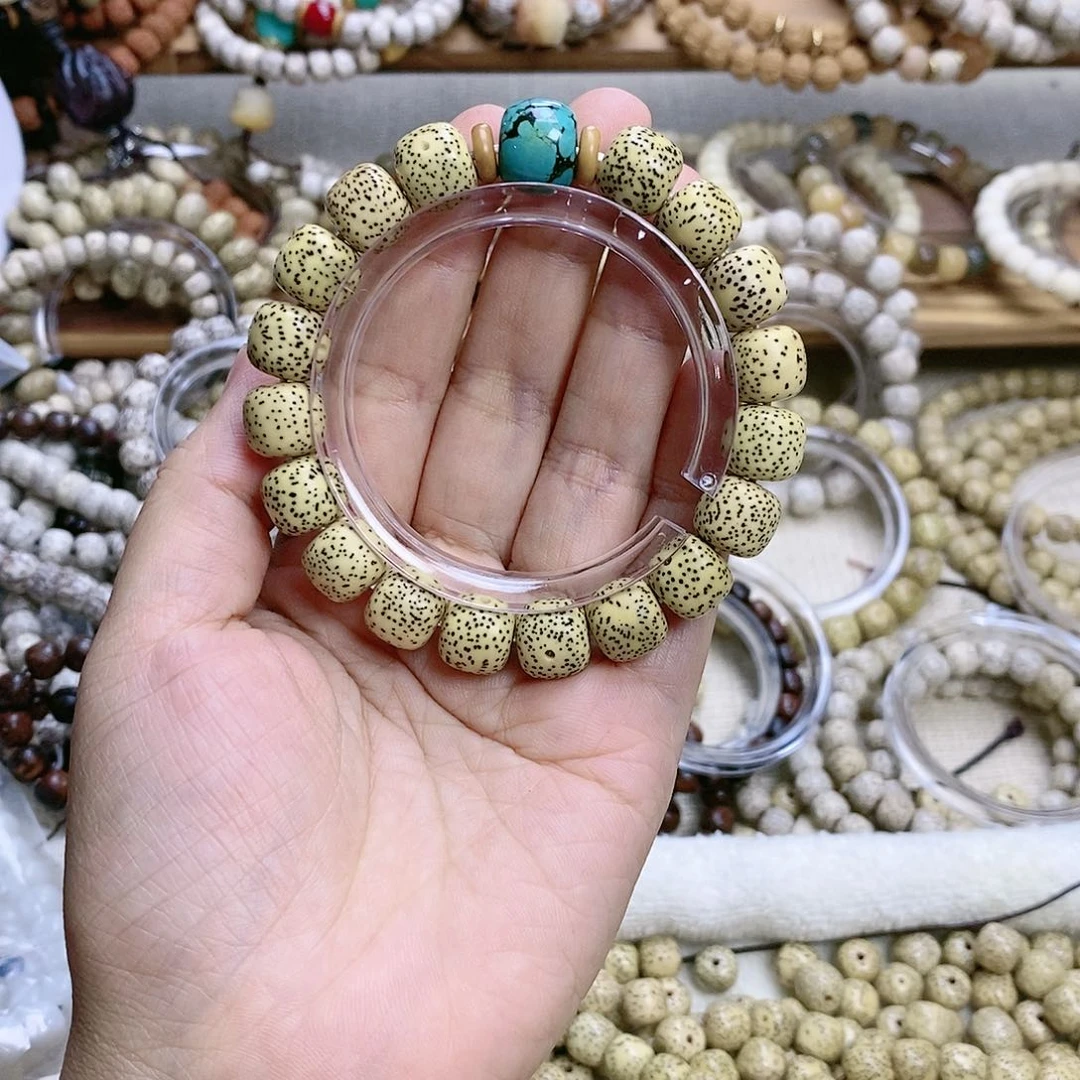 星月菩提手串单圈。11*10