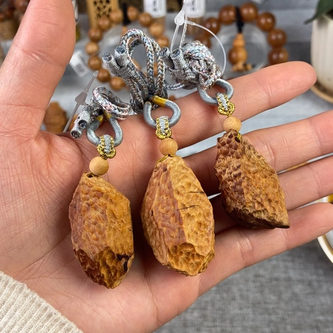 手串/手链柏木（崖柏）北太行高崖骨料锤纹吊坠脖挂 甜奶香