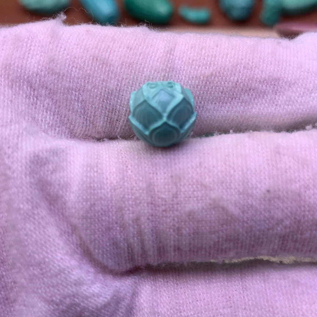 原生态散珠配珠莲花卡10