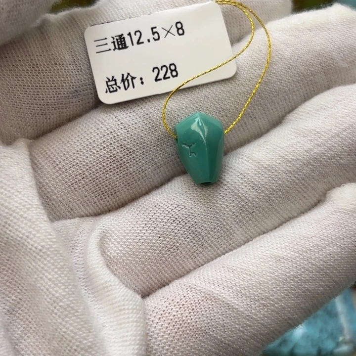 绿松石未镶嵌颈饰