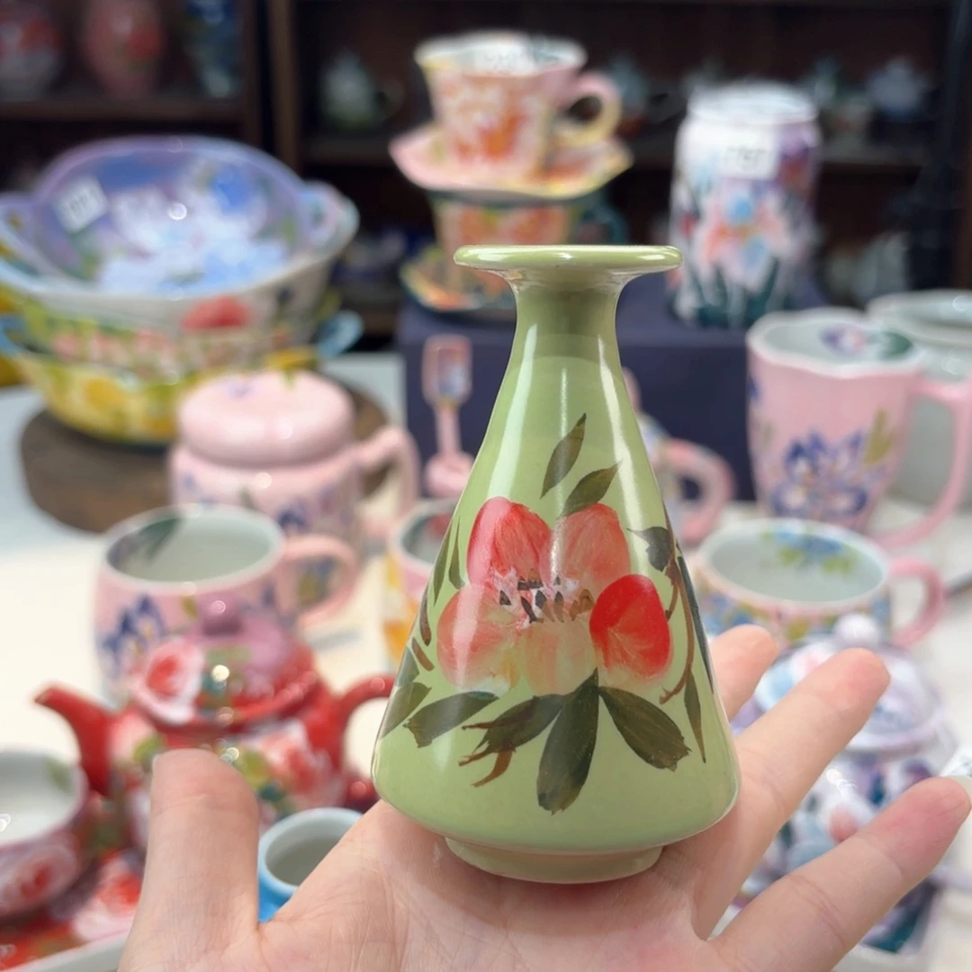 景德镇手绘高温釉下彩陶瓷茶具
