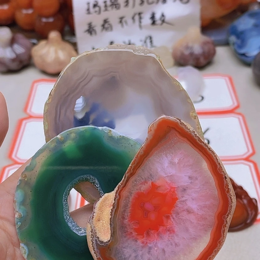【闪购商品】未镶嵌玛瑙/玉髓珠宝半成品用****1