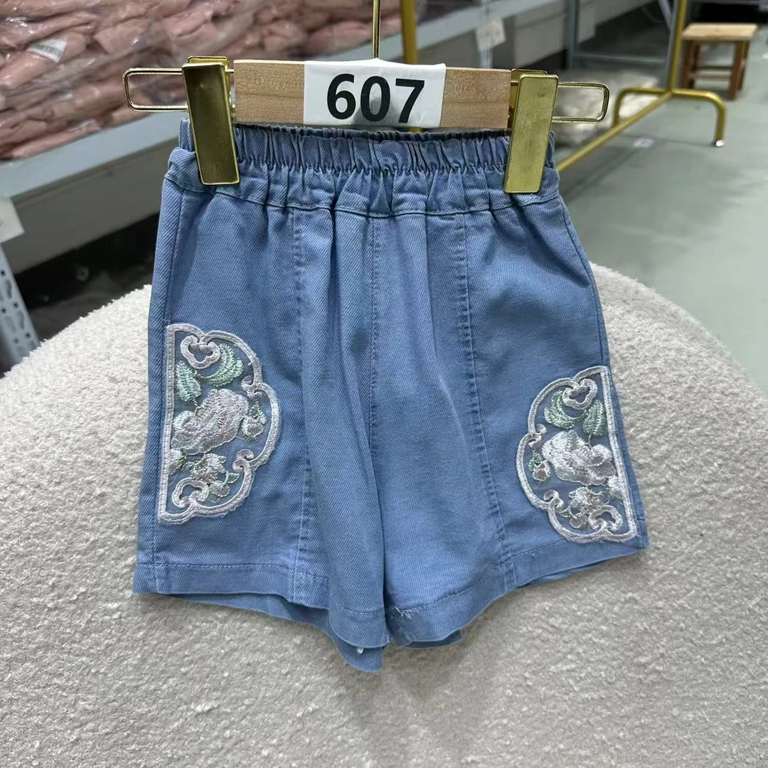 【0058款】夏季百搭休闲风女童短裤休闲裤韩版