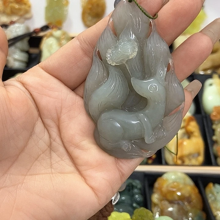 蛇纹石玉挂件未镶嵌用****1