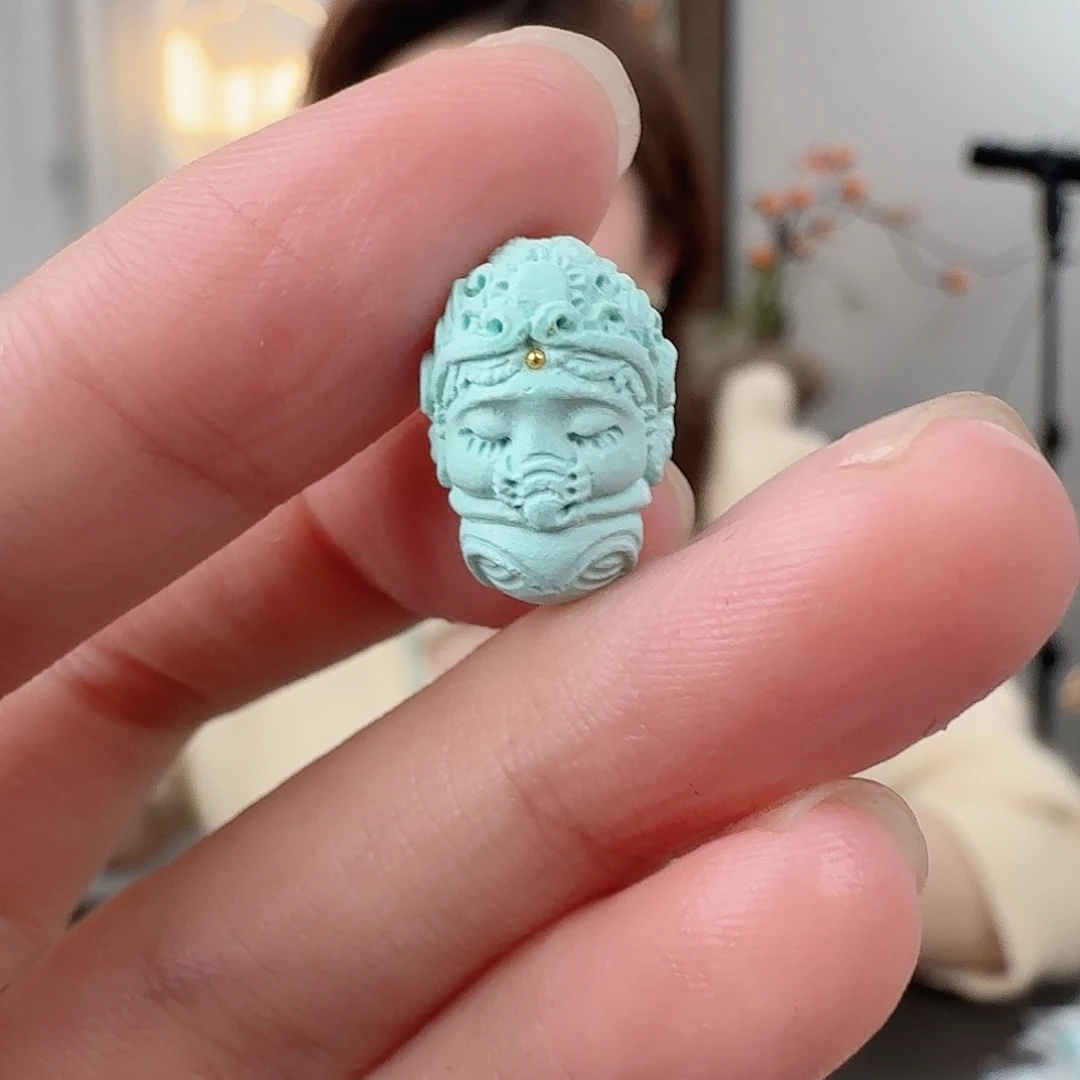 绿松石未镶嵌珠宝半成品