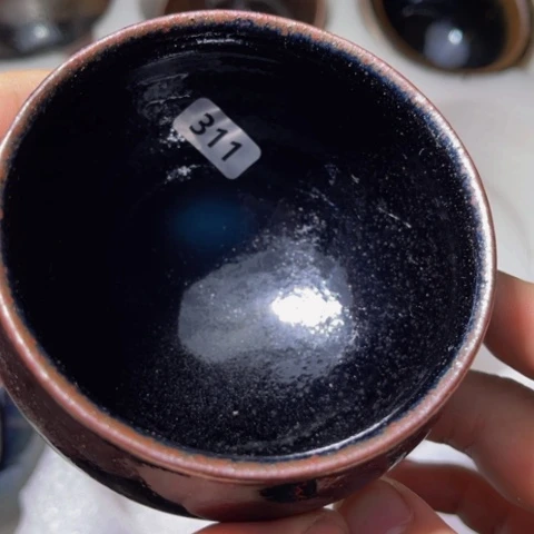 茶盏原矿原釉柴烧建盏