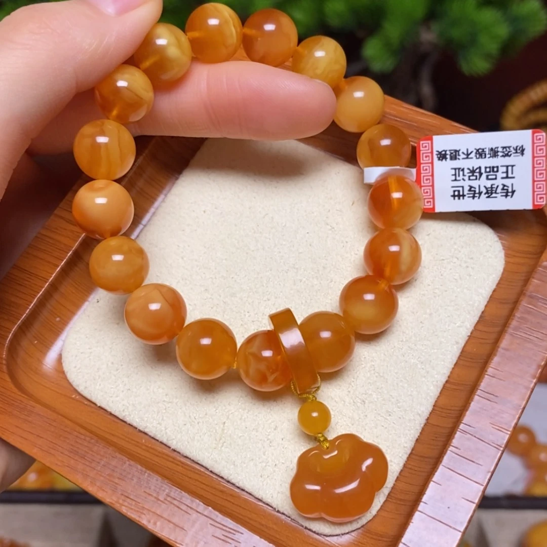 【闪购商品】手链蜜蜡未镶嵌手串