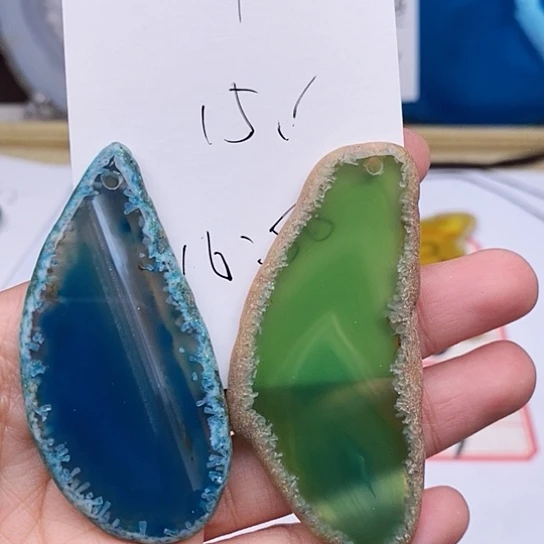 玛瑙/玉髓颈饰未镶嵌听*❤