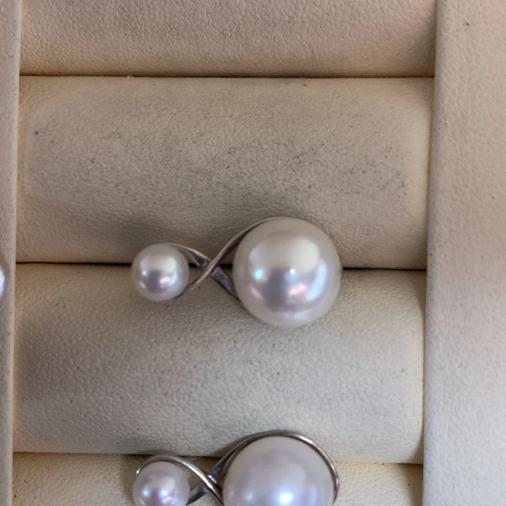 未镶嵌耳饰淡水珍珠