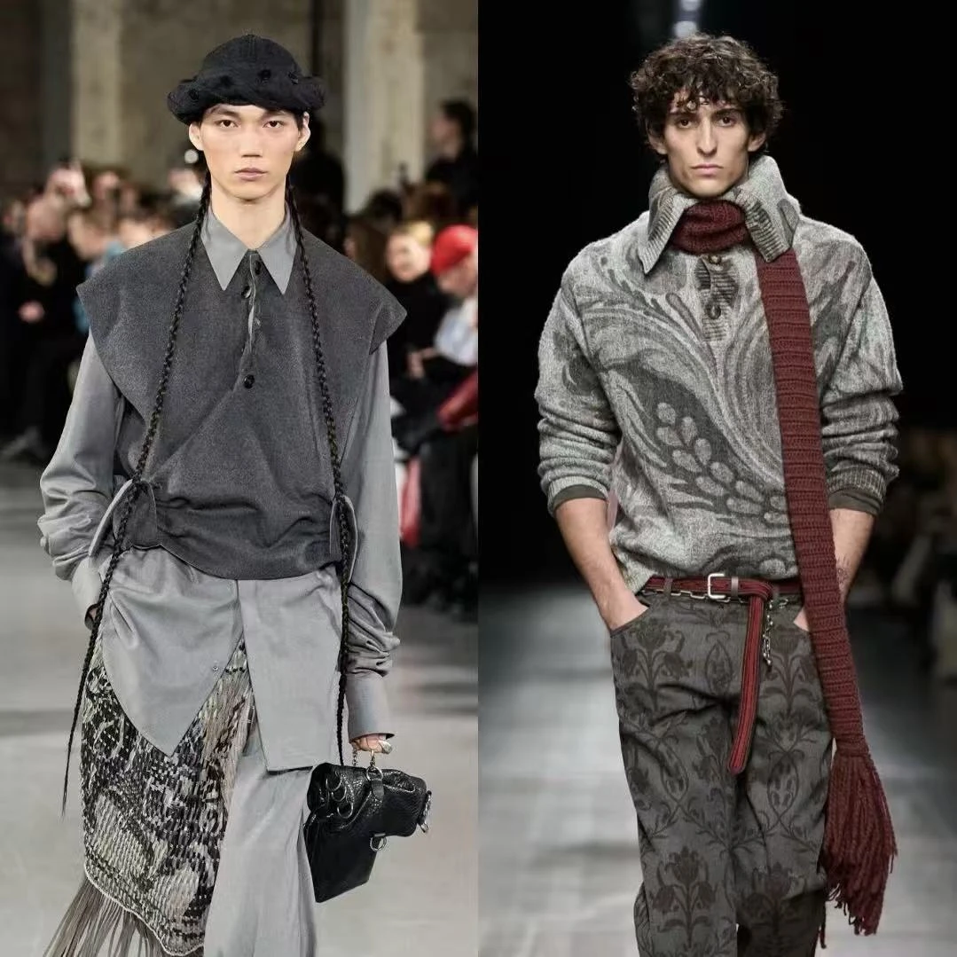 3号链接明星网红富人穿搭秋冬设计轻奢时尚百搭高级感毛衣7095