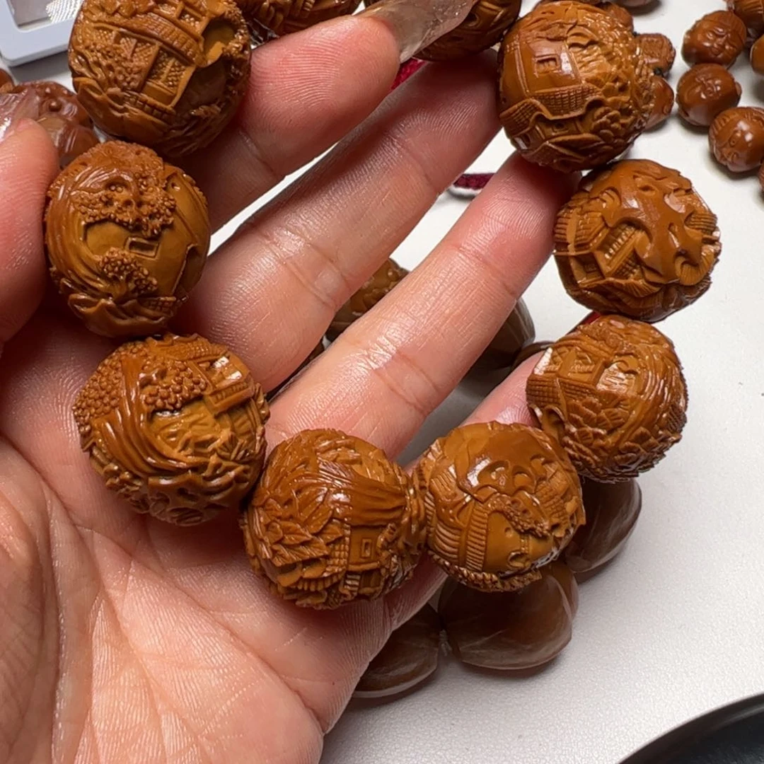 橄榄核手串/手链飞**天橄榄核雕